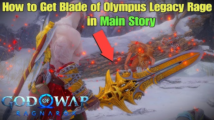 OMG) POSSIBLE BLADE OF OLYMPUS IN GOD OF WAR RAGNAROK 