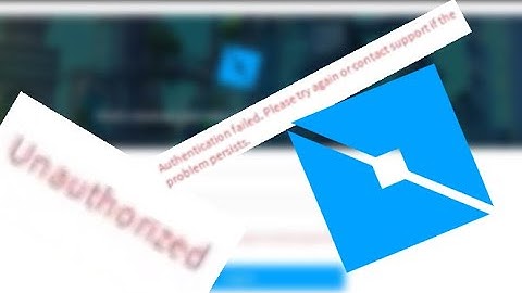 How to fix Roblox Studio Authentication failed error