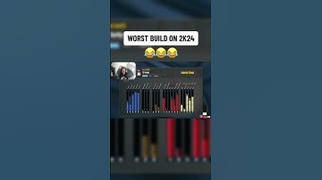 WORST BUILD IN 2K?😂 #nba2k24 #2k #2k24