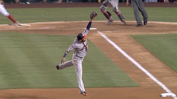 HOU@LAA: Gonzalez makes two great plays to rob Aybar