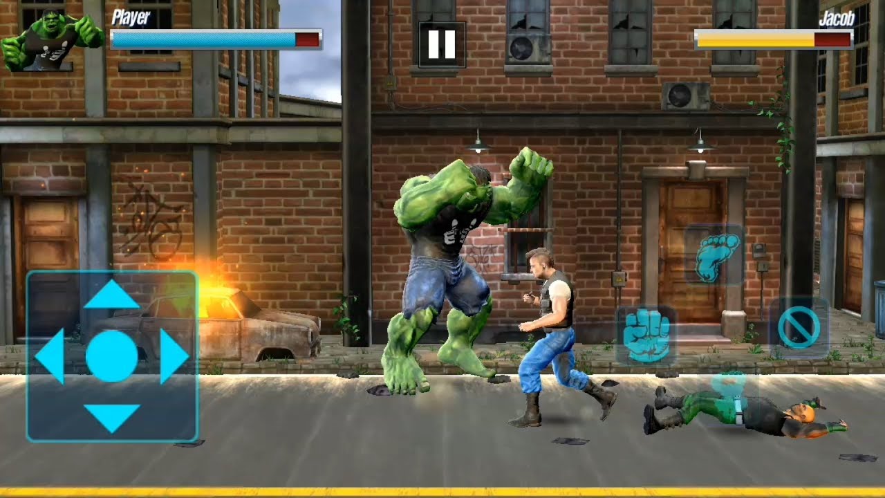 Incredible Big Man Monster Fighting Hero Street Revenge ( by Action Action Games) Android GamePlay