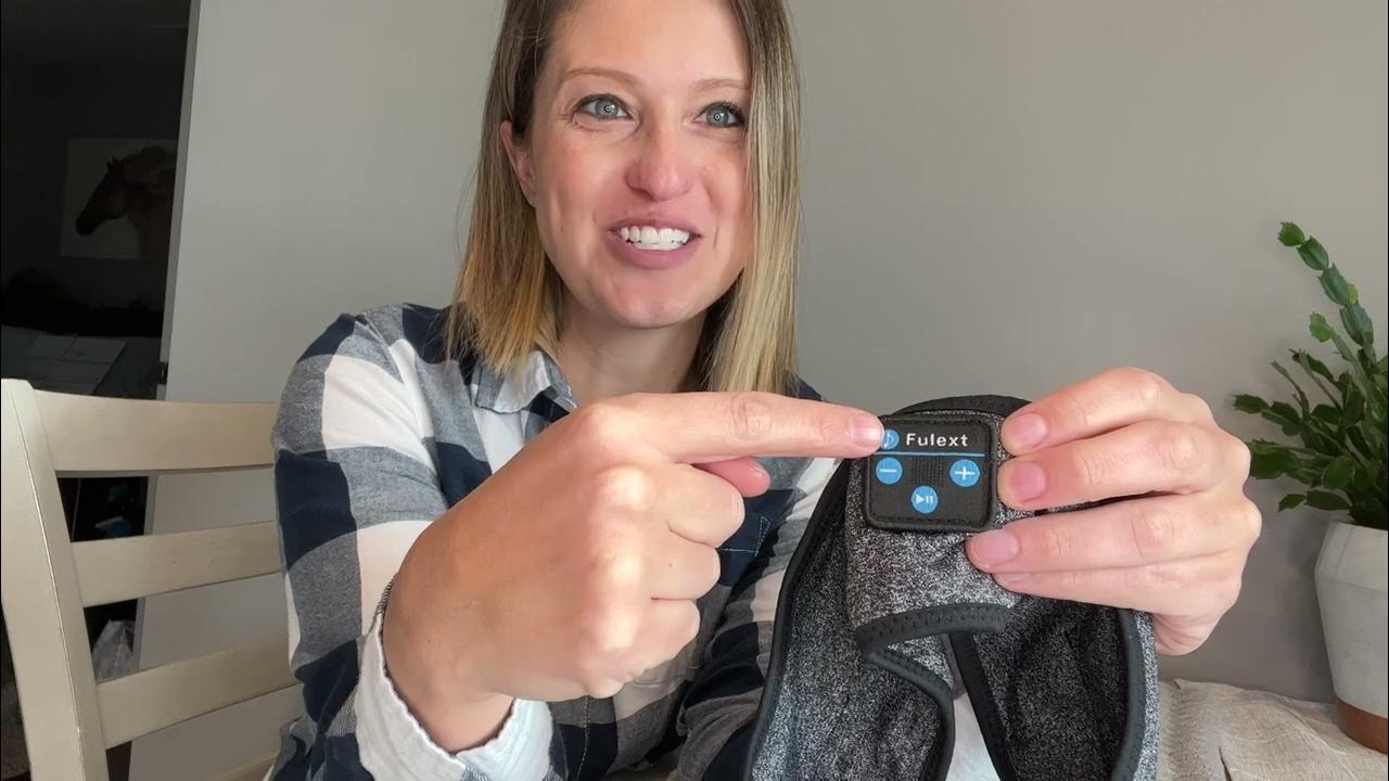 Review of Sleep Headphones Bluetooth Headband,Voerou Cozy Band Wireless