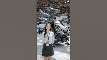 2025 Robot Expo: New AI Passenger Drone Flight Test #drone #robotics #expo#shorts