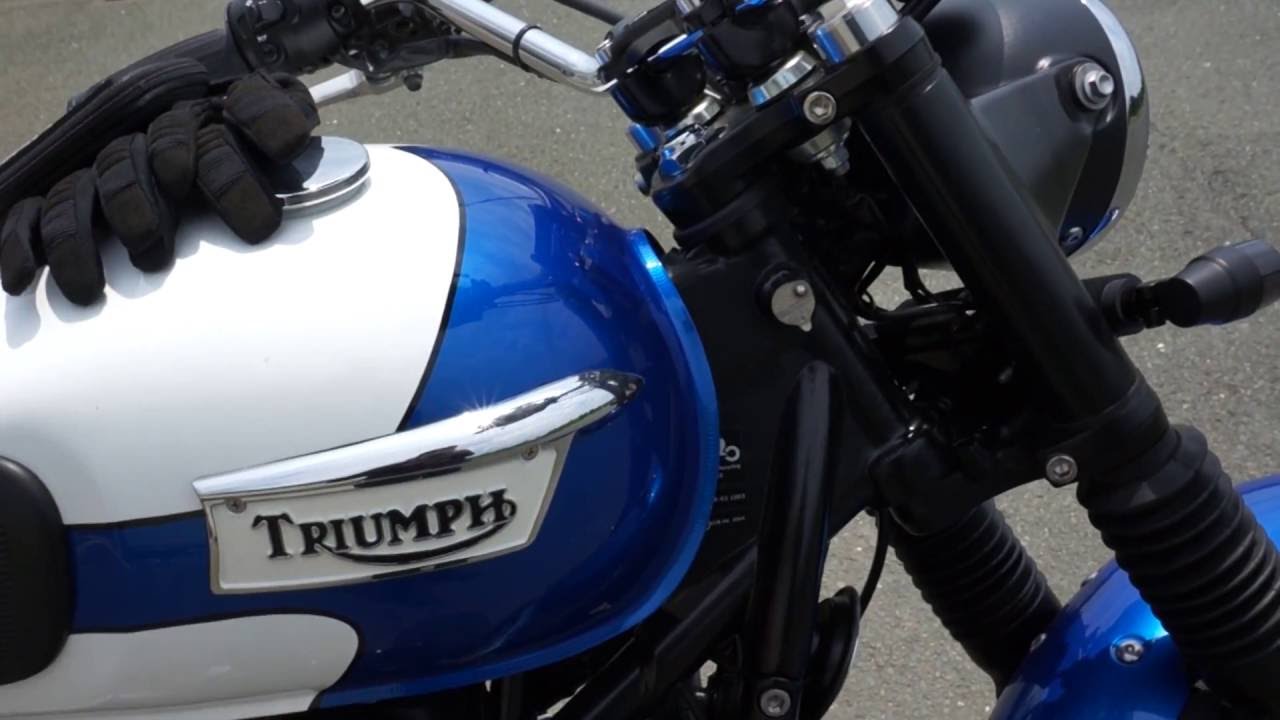 2015 Triumph Bonneville T214 Norman Hyde Toga Exhaust Youtube
