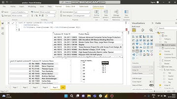 38) Realtime use of #earlier #values #countrows function in #dax #powerbi @intelligenceforbusiness