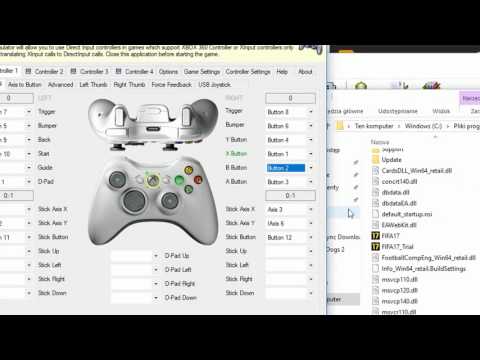 How to configure yoystick for fifa and all games - YouTube