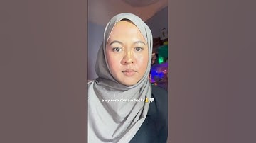 easy nose contour hidung mancung👃🤍 #makeup #makeuptips #makeuphack #nosecontour #contourhack