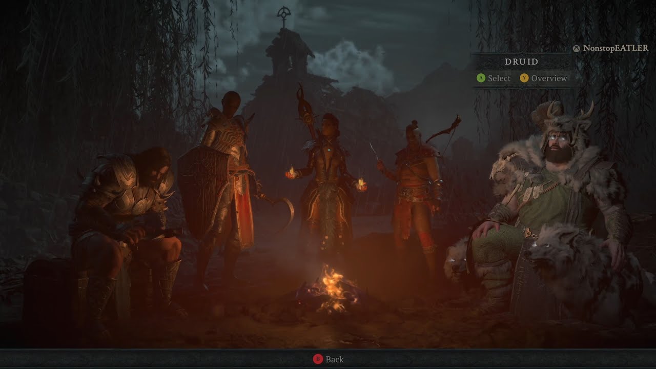 Diablo IV OST - ACT 1 - RELAXING Acoustic Themes - 5 Hours