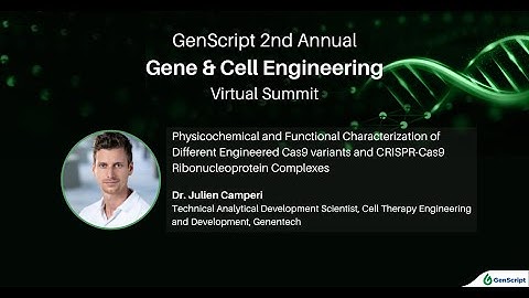 Physicochemical & Functional Characterization of Different Engineered Cas9 variants