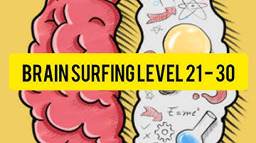 Brain Surfing Level 21 - 30 Answer Gameplay Walkthrough Jawapan