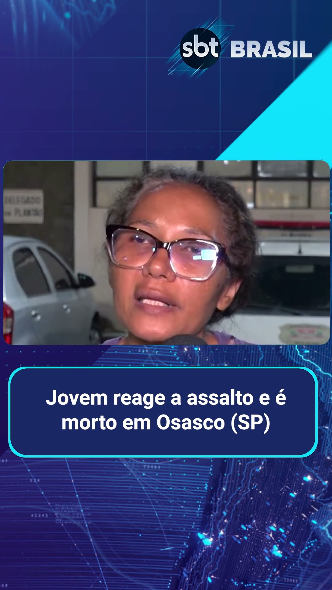 Jovem é assaltado e depois morto após sair do trabalho em Osasco | SBT Brasil (25/01/25)