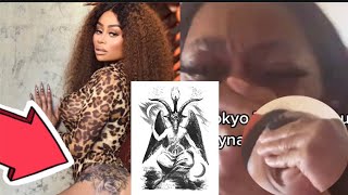BLAC CHYNA GOT HER BAPHOMET TATTOO REMOVED❗️HER MOM CRIED TEARS OF JOY