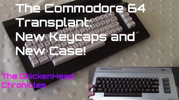 The Commodore 64 Transplant: New Keycaps and a New Case!