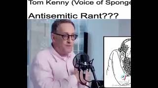 Tom kenny voice of spongebob goes on anti-semetic rant on live tv! Resimi