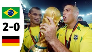 Brazil vs Germany 2-0 WORLD CUP FINAL 2002 All Goals & Full Match Highlights