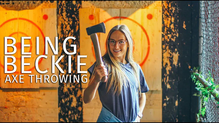 Janine Beckie: Axe Throwing Champion | Being Becki...