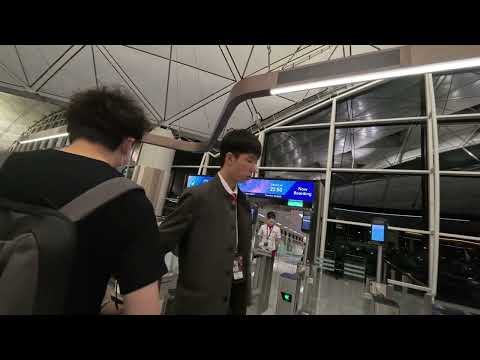 香港機場人臉識別 Face Express 自動化登機作業