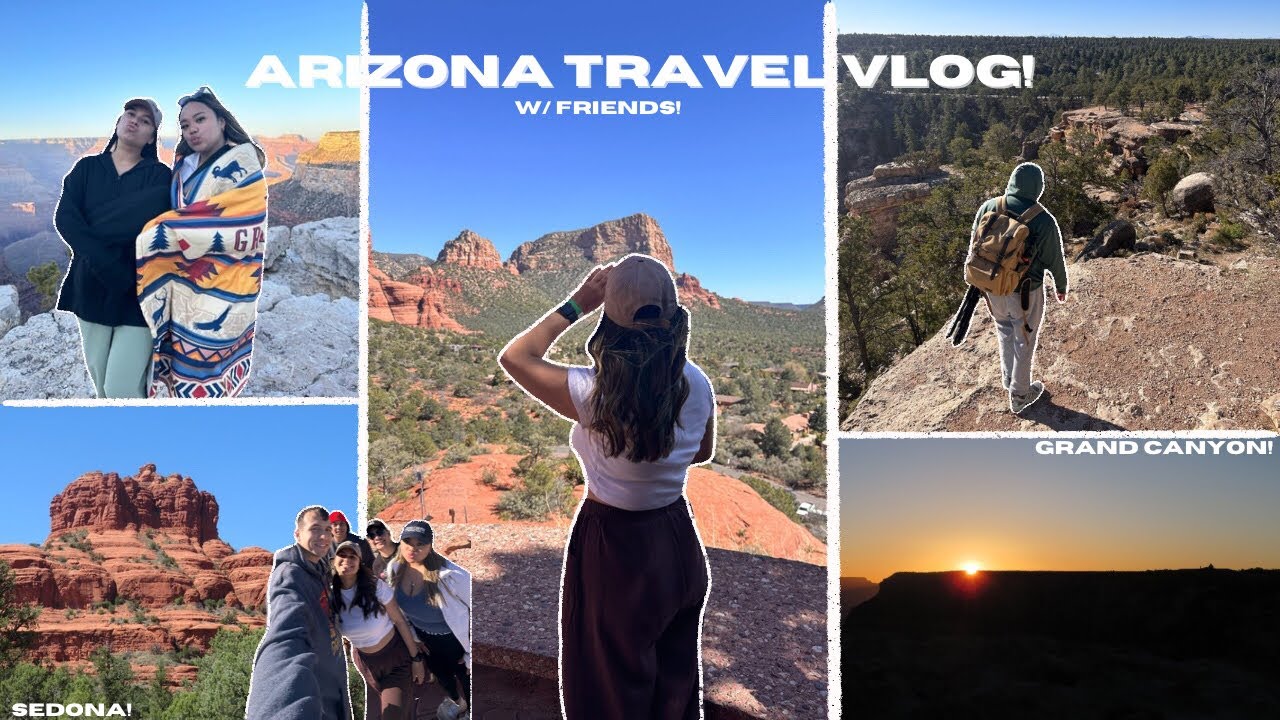 GRAND CANYON VLOG | travel vlog with me + my friends! - YouTube