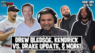 Kendrick Lamar vs Drake Updates w/ David Dennis, Drew Bledsoe Recaps the Roast of Tom Brady, & More