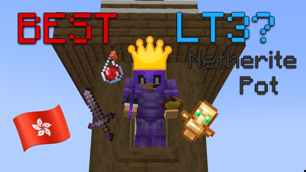 Best LT3 In Asia? | Minecraft Netherite Potion Montage - YouTube
