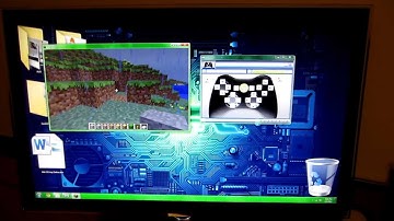 Playing Minecraft with an Xbox 360 Controller