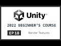 Render Textures & Plane Mirror | 2022 Unity Beginner's Course | EP 18