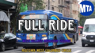 MTA 2019 New Flyer XD40 #7611 On Route M12! (FULL RIDE)