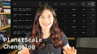 PlanetScale Changelog: new Vitess webhook, new region, Neon serverless driver, + Insights updates