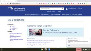 How to Use Bookshare