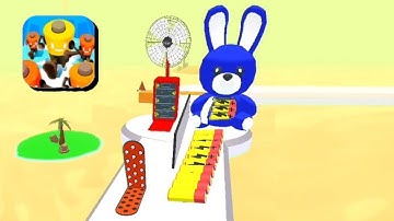 Battery Run Max Level - All Levels Gameplay (iOS & Android) Walkthrough part 5