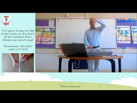 See Saw (Recorder tutorial for beginners), Level 2.