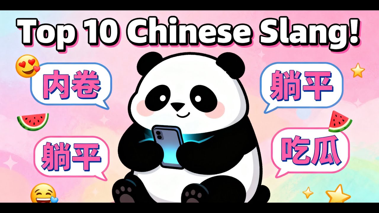10 Popular Chinese Internet Slang You MUST Know! 🐼 | Learn Chinese with ...