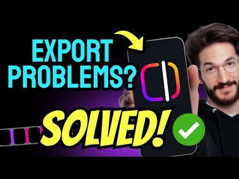 How to RESOLVE Export Issues in Instagram Edits (Step by Step)