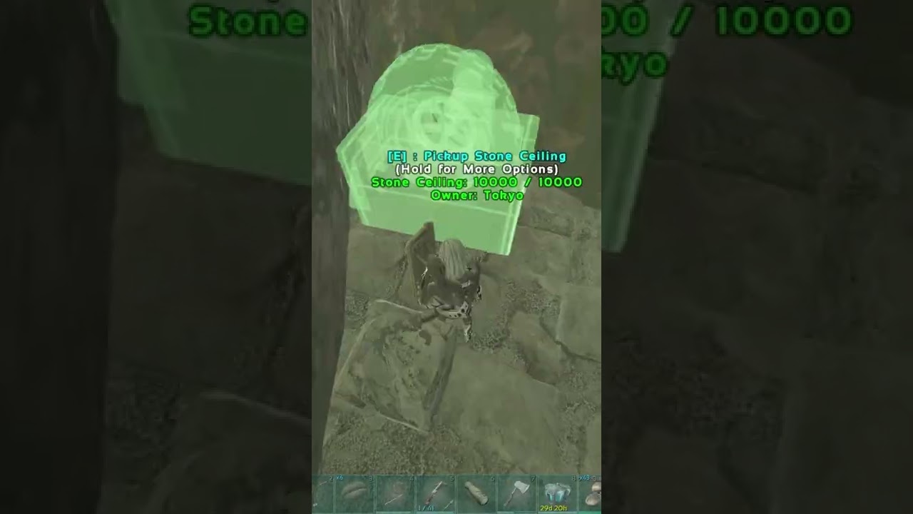 building in the most secret base spot in ARK