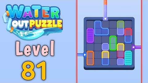 Water Out Puzzle Level 81 Walkthrough