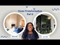 Part 2 | The Cabinets Before &amp; After  | Come DIY &amp; Customize with Me | Cabinet and Shelf Install