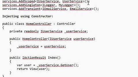 Dependency Injection. #dependencyinjection , #dotnetdeveloper , #aspdotnetcore