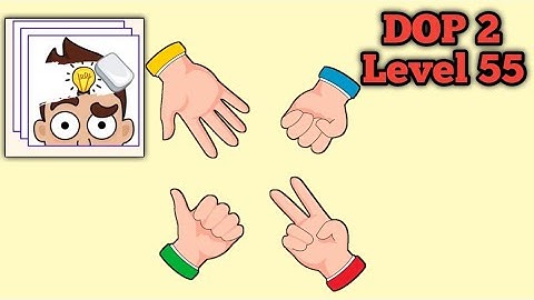 DOP 2 Answer | Gameplay Walkthrough | Level 55 Erase the excess #shorts