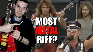 ANALYSING Judas Priest&#39;s Most METAL Riff