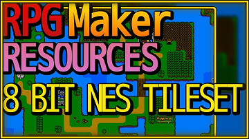 RPG Maker MV 8 BIT NES-Like Tileset Now Available!