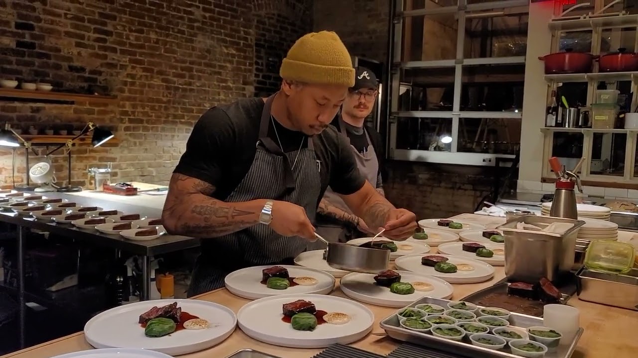 Behind the Scenes: Staplehouse's Michelin-Starred Australian Wagyu Tri-Tip Preparation