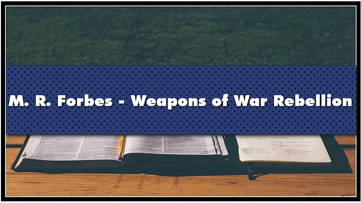 M. R. Forbes Weapons of War Rebellion Audiobook