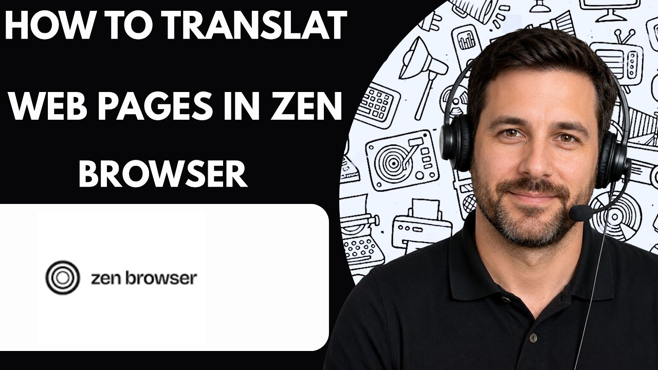 How to Translate Web Pages in Zen Browser Full Guide 2026 - YouTube