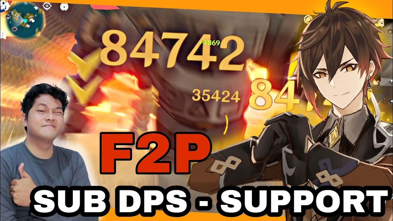 Zhongli Best Build SUB DPS SUPPORT (GENSHIN IMPACT) YouTube