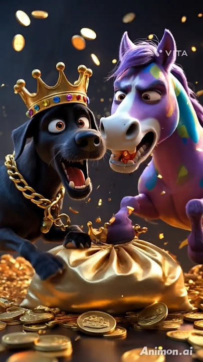 “Greed Turns Deadly in Jungle Cave!🐴🐶💀” #horror #shorts #sad