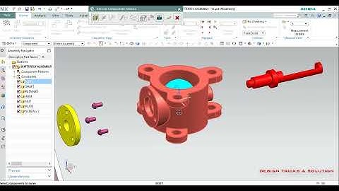Siemens NX 10-Assembly Sequence | How to give Motion in Siemens NX 10 Assembly Design