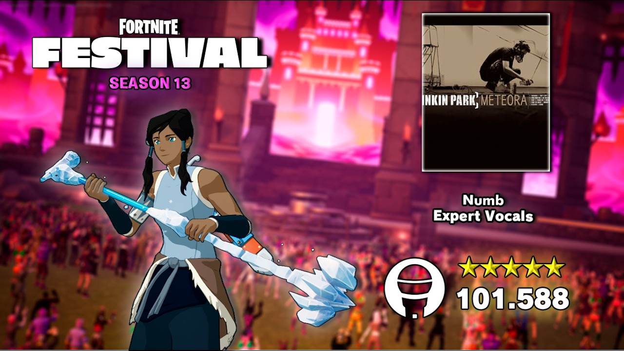 Fortnite Festival S13 - ''Numb'' [Expert Vocals - 100% Flawless] 101.588