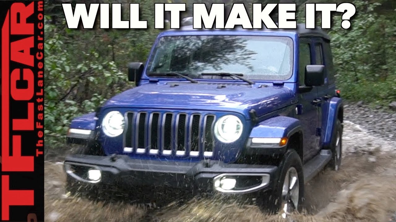 Can A New Jeep Wrangler Sahara Take On The Rubicon Trail? Only One Way To Find Out!