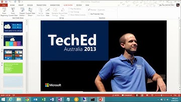 TechEd Australia 2013 Building Cloud Services with the Windows Azure Pack