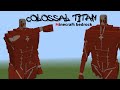 Colossal Titan Aot [ revenge ] minecraft bedrock